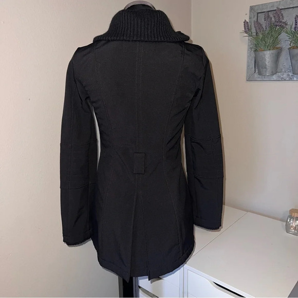 M60 Miss Sixty Women's Black Coat/Jacket Size X-Small ❤️ - Picture 5 of 8